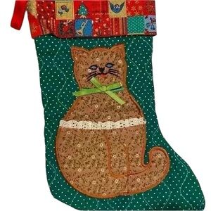 Vintage Christmas‎ Stocking by Avon